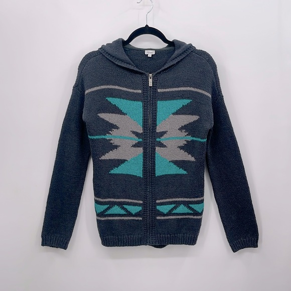 KISMET Aztec Hooded Sweater - Picture 2 of 4